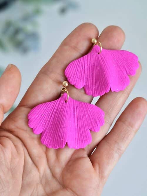 Cercei Gingko Pink