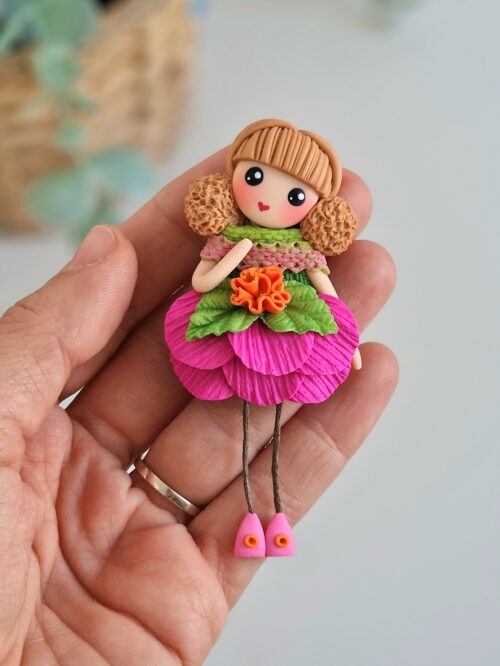Brosa Dollme Flower Nelia