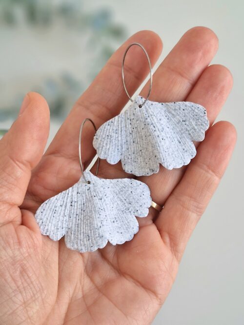 Cercei Ginkgo mic granit