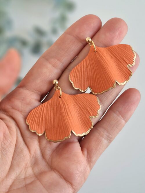 Cercei Ginkgo mic caramel