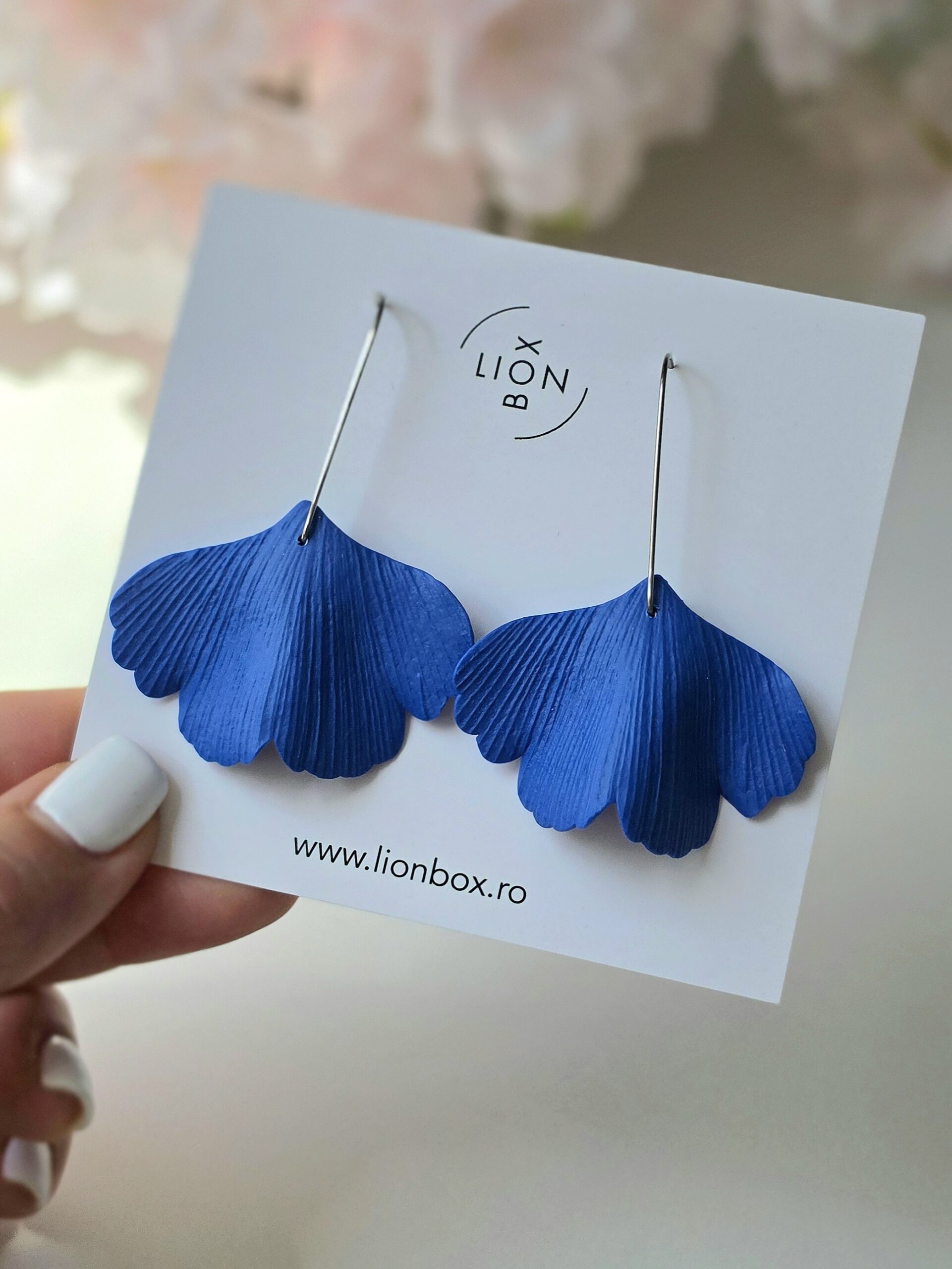 Cercei Ginkgo Mini Blue