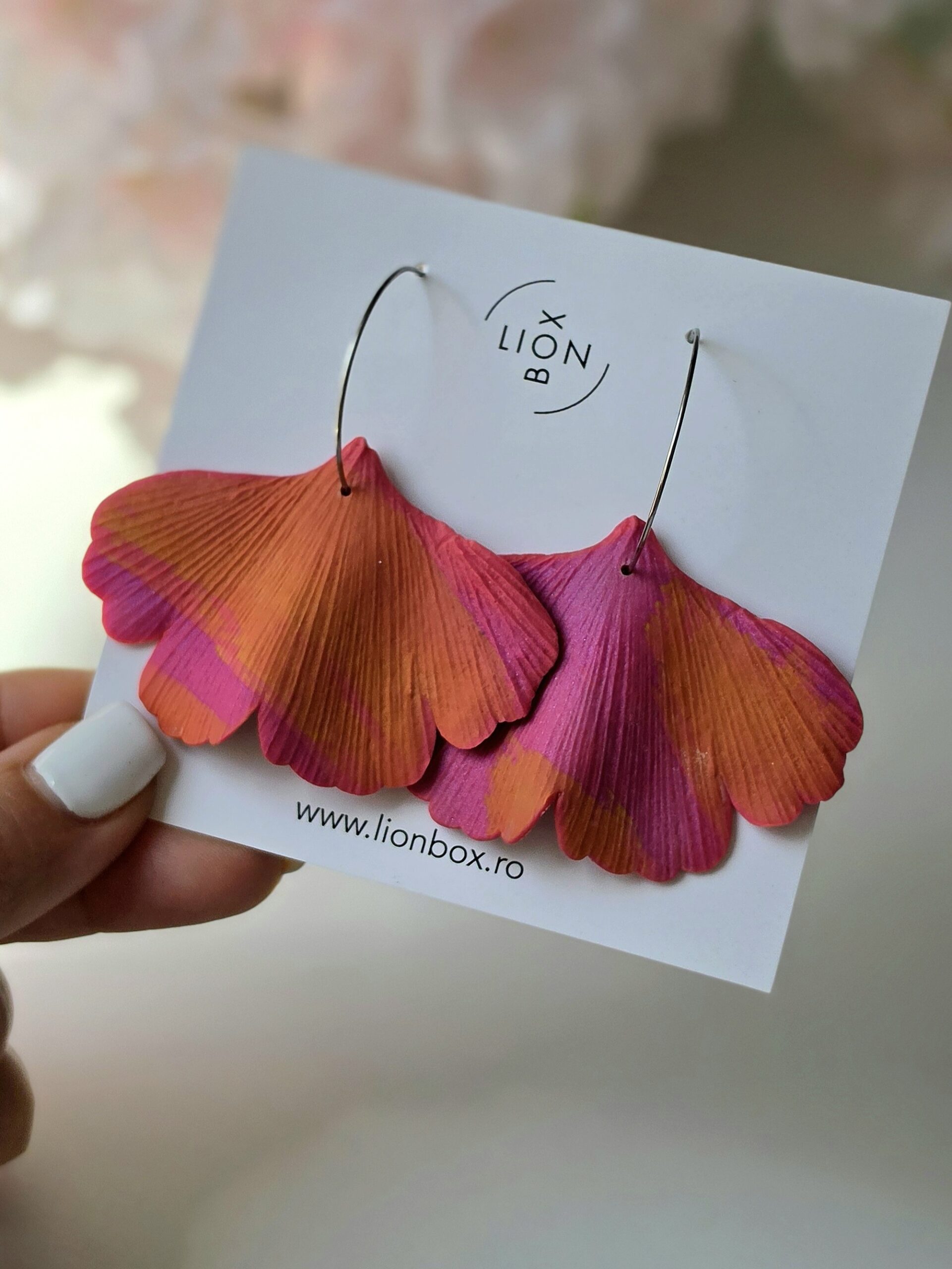 Cercei Ginkgo Sunset Pink