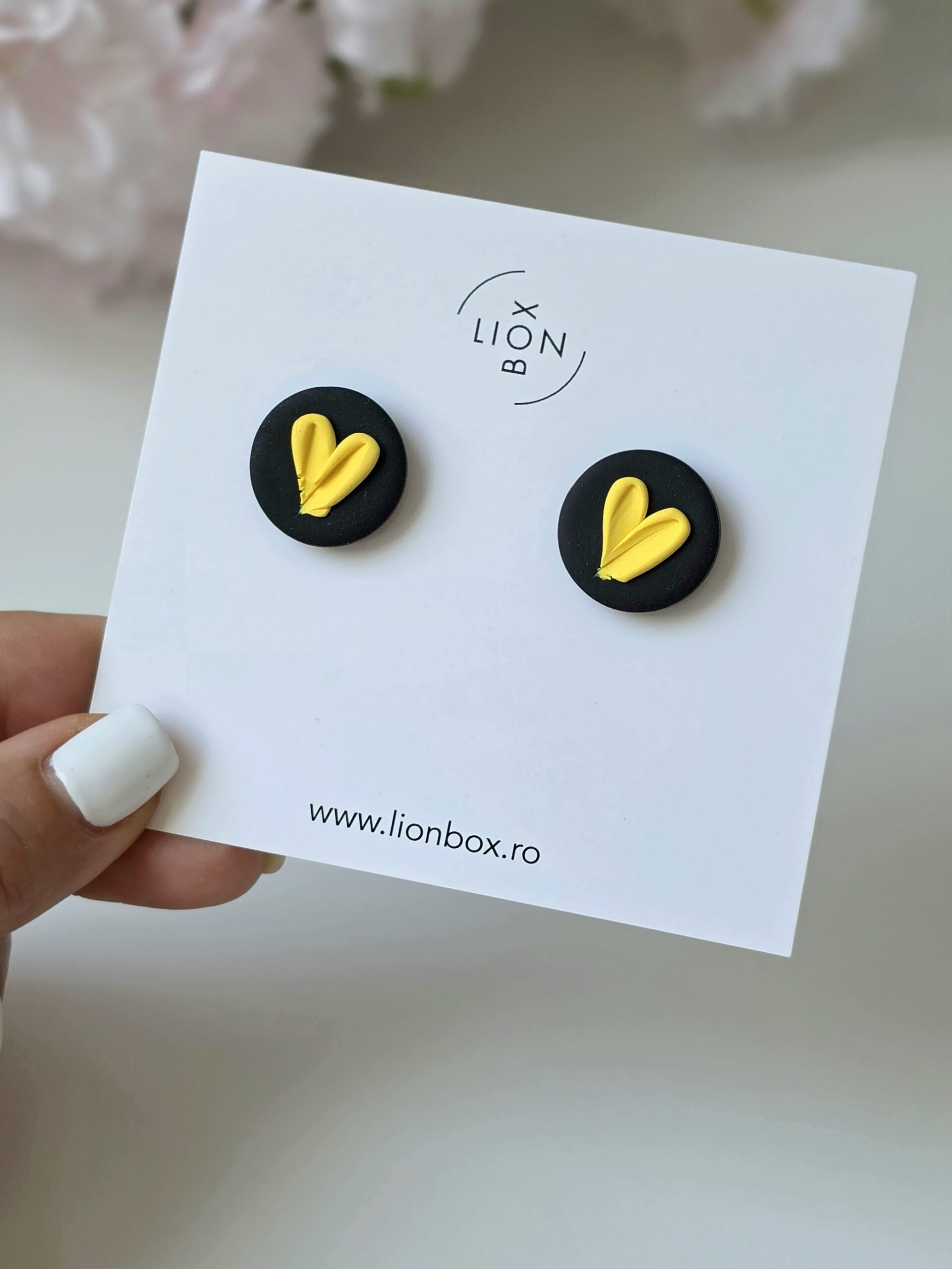 Cercei Mini Lemon Heart