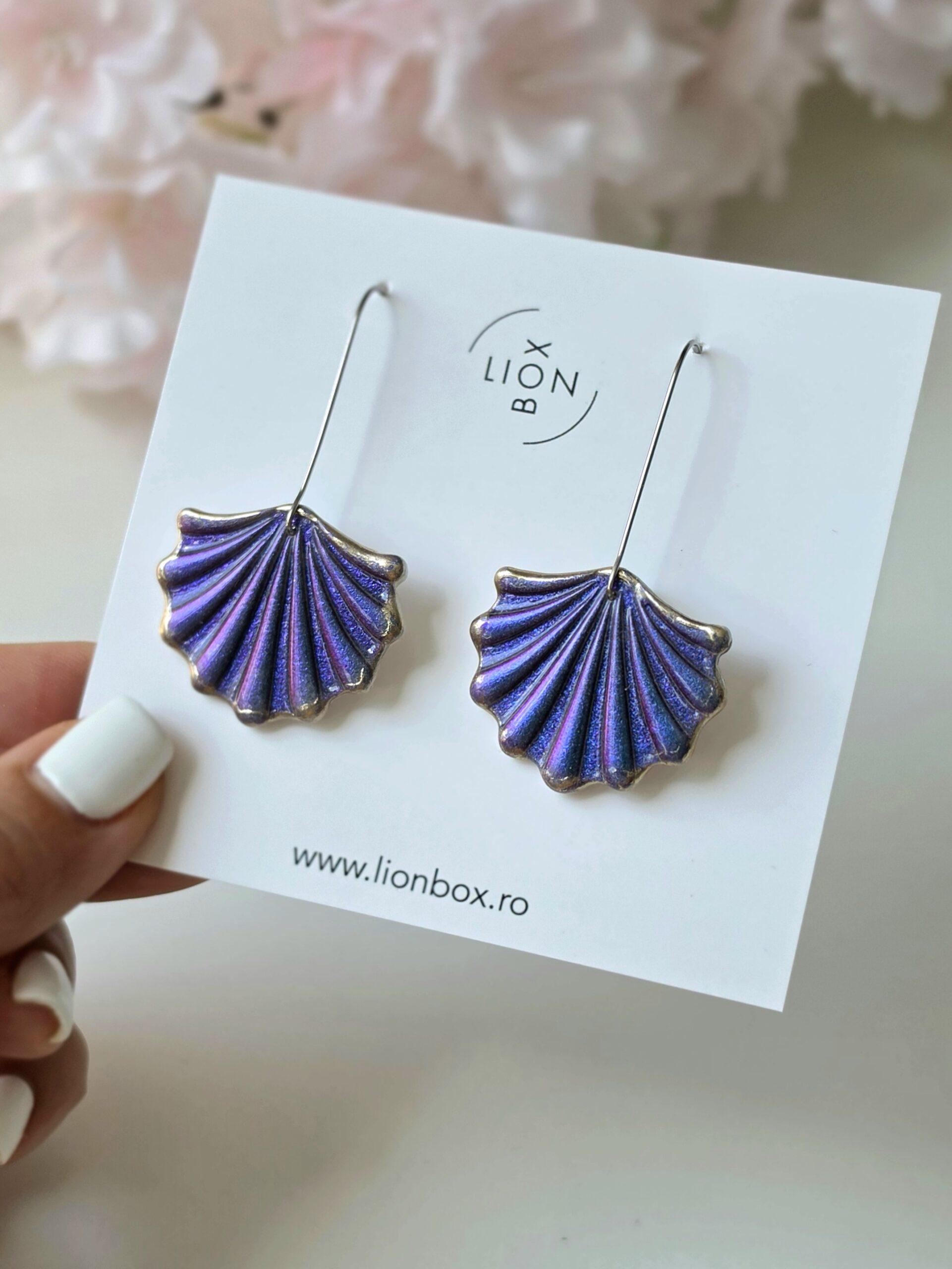 Cercei Shell Violet Galaxy