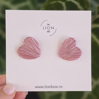 Cercei Amour Mini Dusty Rose