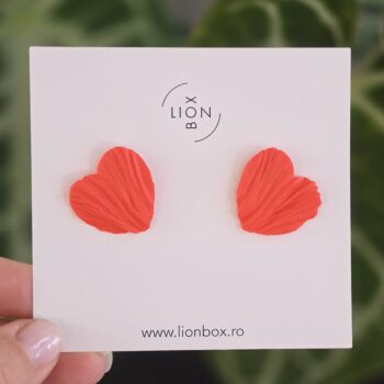 Cercei Amour Mini Flame Orange