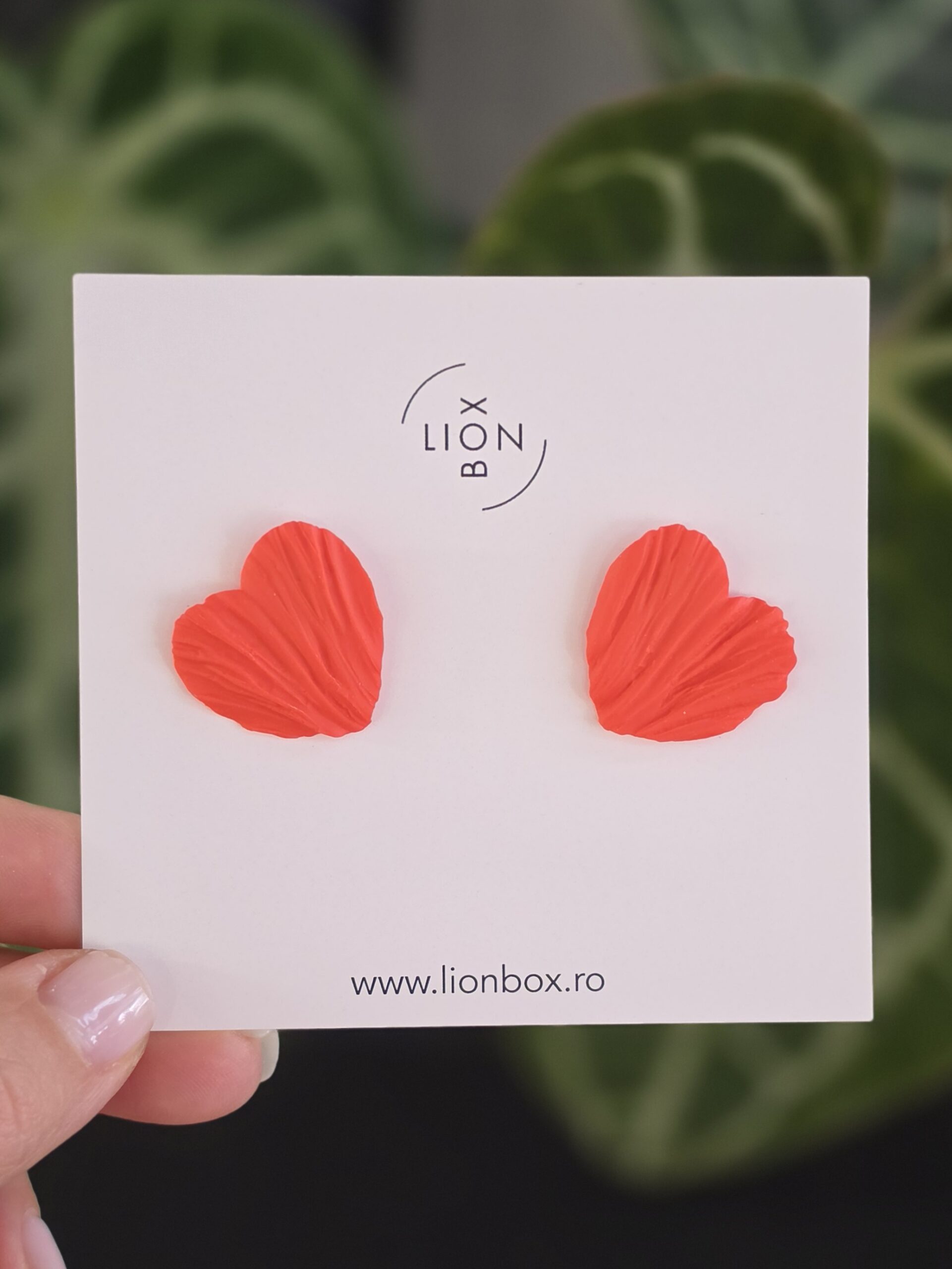 Cercei Amour Mini Flame Orange