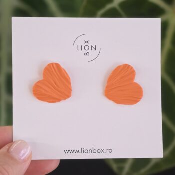Cercei Amour Mini Tangerine