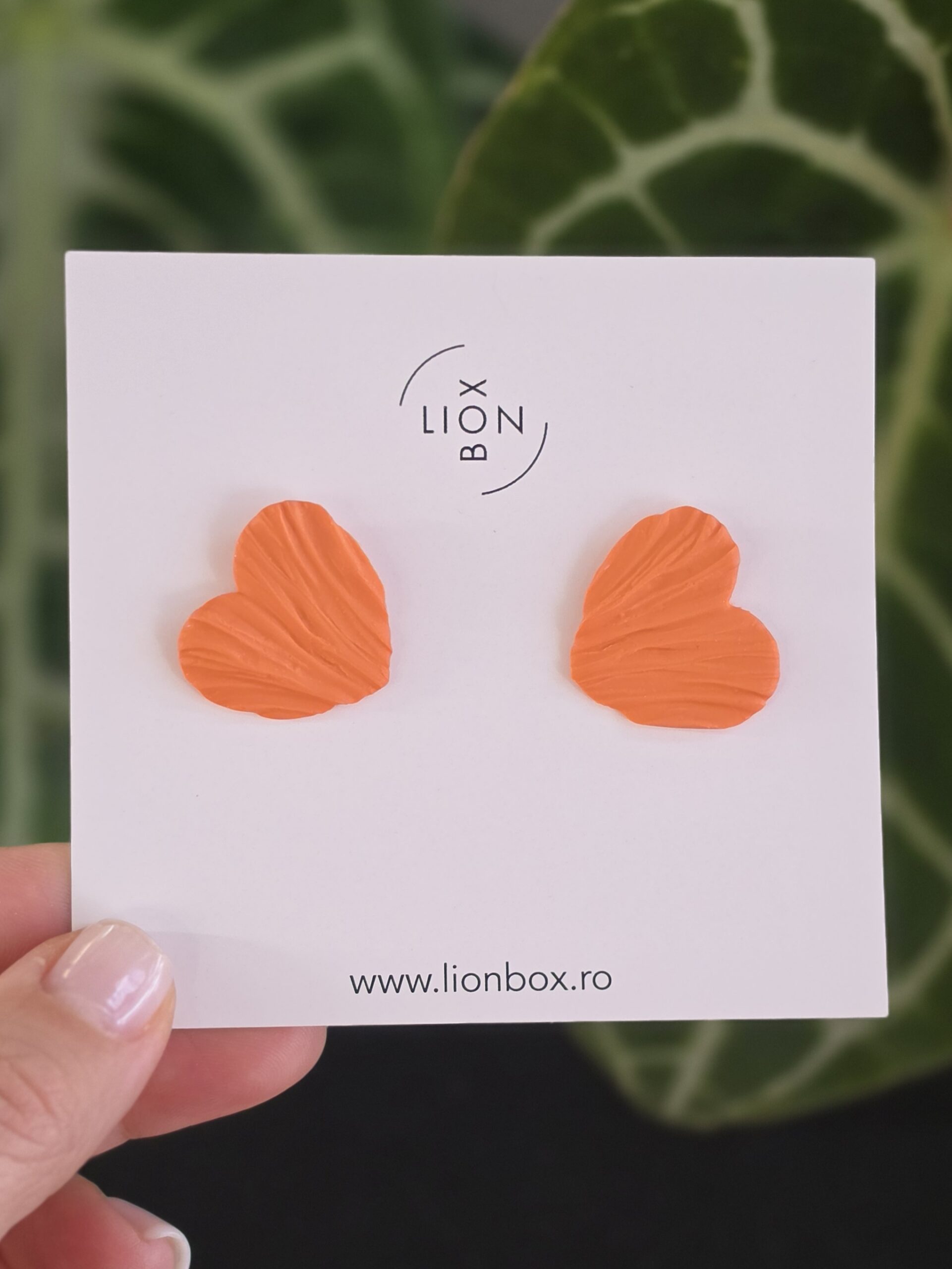 Cercei Amour Mini Tangerine