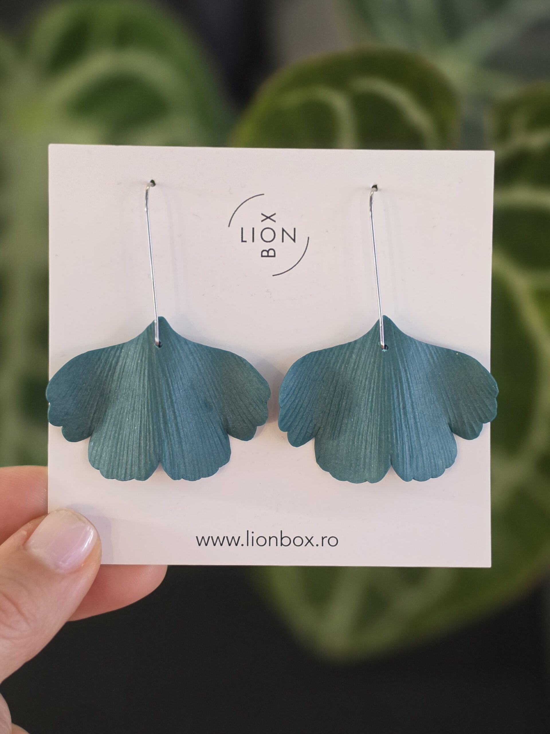 Cercei Ginkgo Biloba Teal